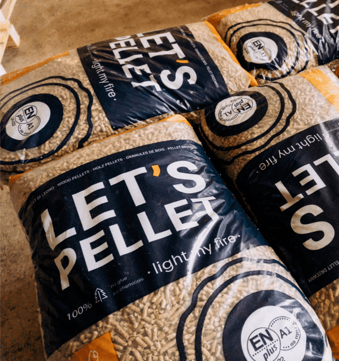 Деревні пелети “Let’s pellet” від компанії «Бренвель»